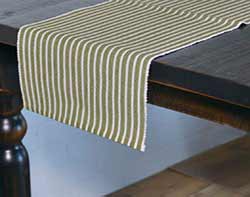 Harmony Olive Green 72 inch Table Runner