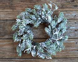 Snow Pine Wreath / Candle Ring