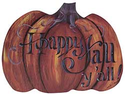 Happy Fall Pumpkin Wall Decor