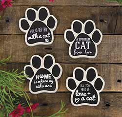 Cat Paw Magnets (Set of 4)