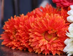 Chrysanthemum Bouquet - Orange
