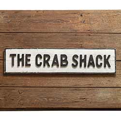 Crab Shack Wood Sign