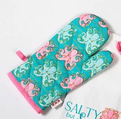 Simply Whimsical Salty But Sweet Octopus Oven Mitt
