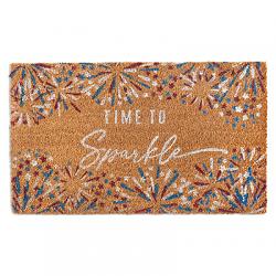 Time to Sparkle Doormat