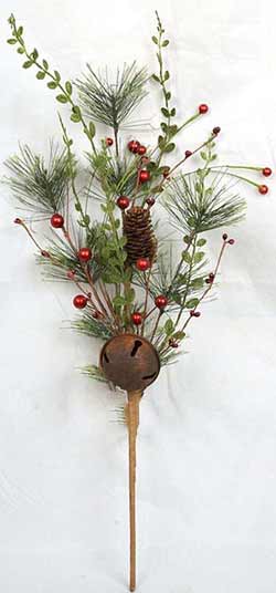 Pine Spray with Red Berries