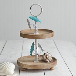 Jumping Fish Two-Tier Tray