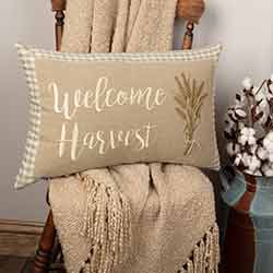 Grace Welcome Harvest Pillow 14x22