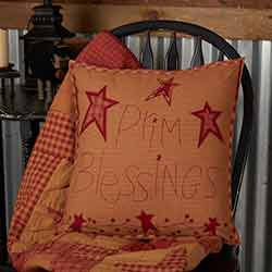 Prim Blessings Pillow