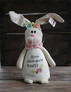 Bloom Where You're Planted Bunny