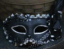Masquerade Mask - Black