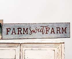 Farm Sweet Farm Tin Sign