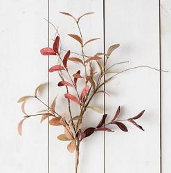 Your Heart's Delight by Audrey's Shades of Burgundy Mini Foliage Pick
