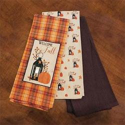 Welcome Fall Kitchen Towels (Set of 3)