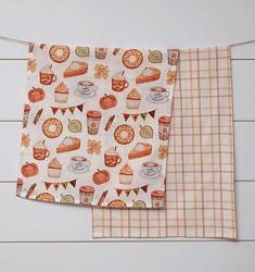 Pumpkin Spice Tea Towel (Set of 2)