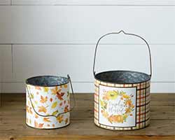 Your Heart's Delight by Audrey's Simply Blessed Metal Bucket