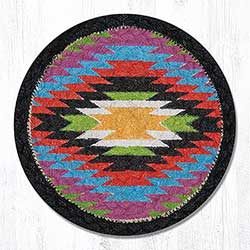 Native Braided Tablemat - Round (10 inch)