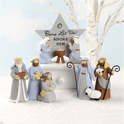 Miniature Nativity Set (Set of 3)