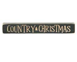 Country Christmas Shelf Sitter