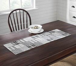 Sawyer Mill Black Patchwork 36 inch Table Runner