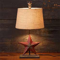Star Table Lamp with Shade