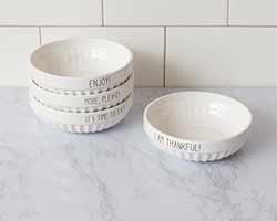Your Heart's Delight by Audrey's Simple Farmhouse Bowls (Set of 4)