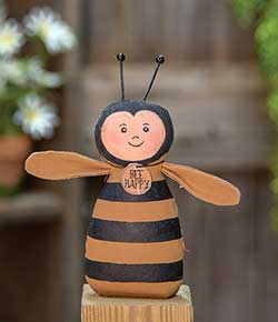 Bee Happy Primitive Doll