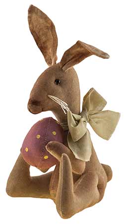 Primitive Bunny Doll with Strawberry