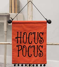 Hocus Pocus Fabric Wall Hanging