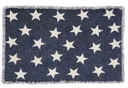 Antique Navy Star Placemats (Set of 2)