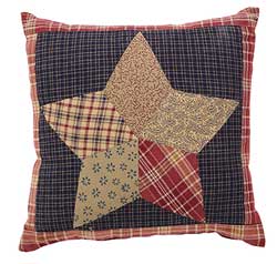 Arlington Star Quilted Pillow