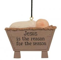 Jesus is the Reason Baby Ornament