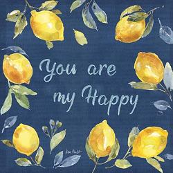 You Are My Happy Lemons Coaster