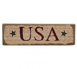 USA Distressed Barnwood Sign