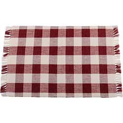 Buffalo Check Red Placemat