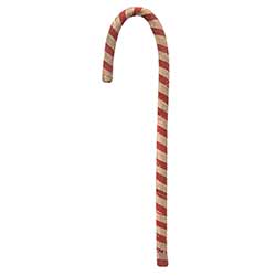 The Hearthside Collection Antiqued 9 inch Candy Cane