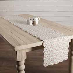 Carol Quilted 72 inch Table Runner