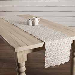 Carol Quilted 90 inch Table Runner