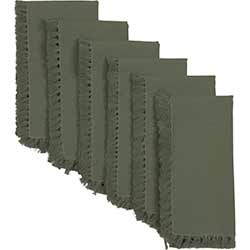 Cassidy Solid Green Napkins (Set of 6)