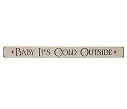CWI Baby It's Cold Outside Shelf Sitter