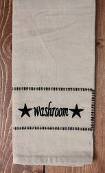 Washroom Embroidered Dishtowel