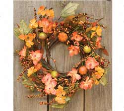 Harvest Garden Candle Ring/Wreath