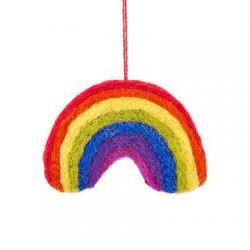 Felt Rainbow Ornament