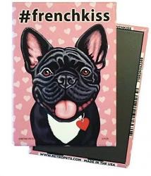 French Kiss Bulldog Magnet