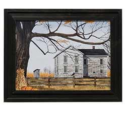 Harvest Time House Framed Print
