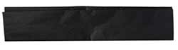 Solid Black Tissue Paper (Pack of of 10)