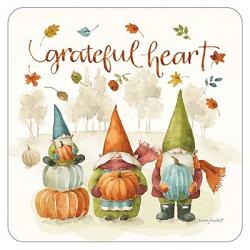 Grateful Heart Gnome Coaster