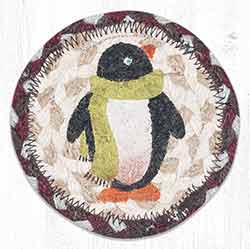 Penguin Braided Coaster
