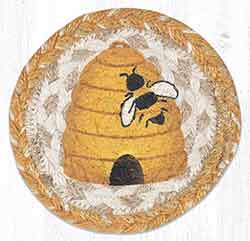 Beehive Braided Coaster