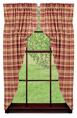 Raspberry Prairie Curtain