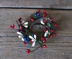 Patriotic Pip Berry Ring - 1 inch